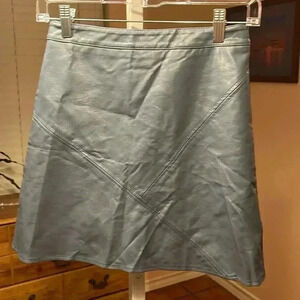 Thank you size small blue mini skirt
